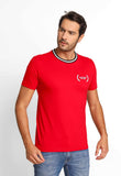 Camiseta Tommy Hilfiger Retilínea Gola - Sale - Henri Store
