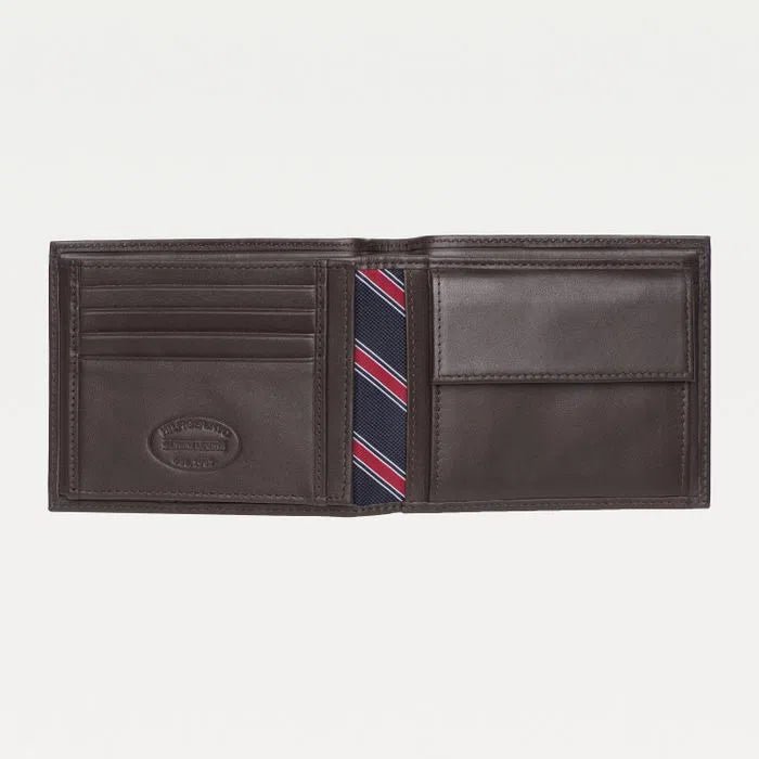 Carteira Tommy Hilfiger Couro Marrom - Henri Store