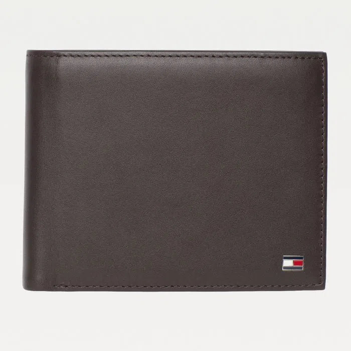 Carteira Tommy Hilfiger Couro Marrom - Henri Store