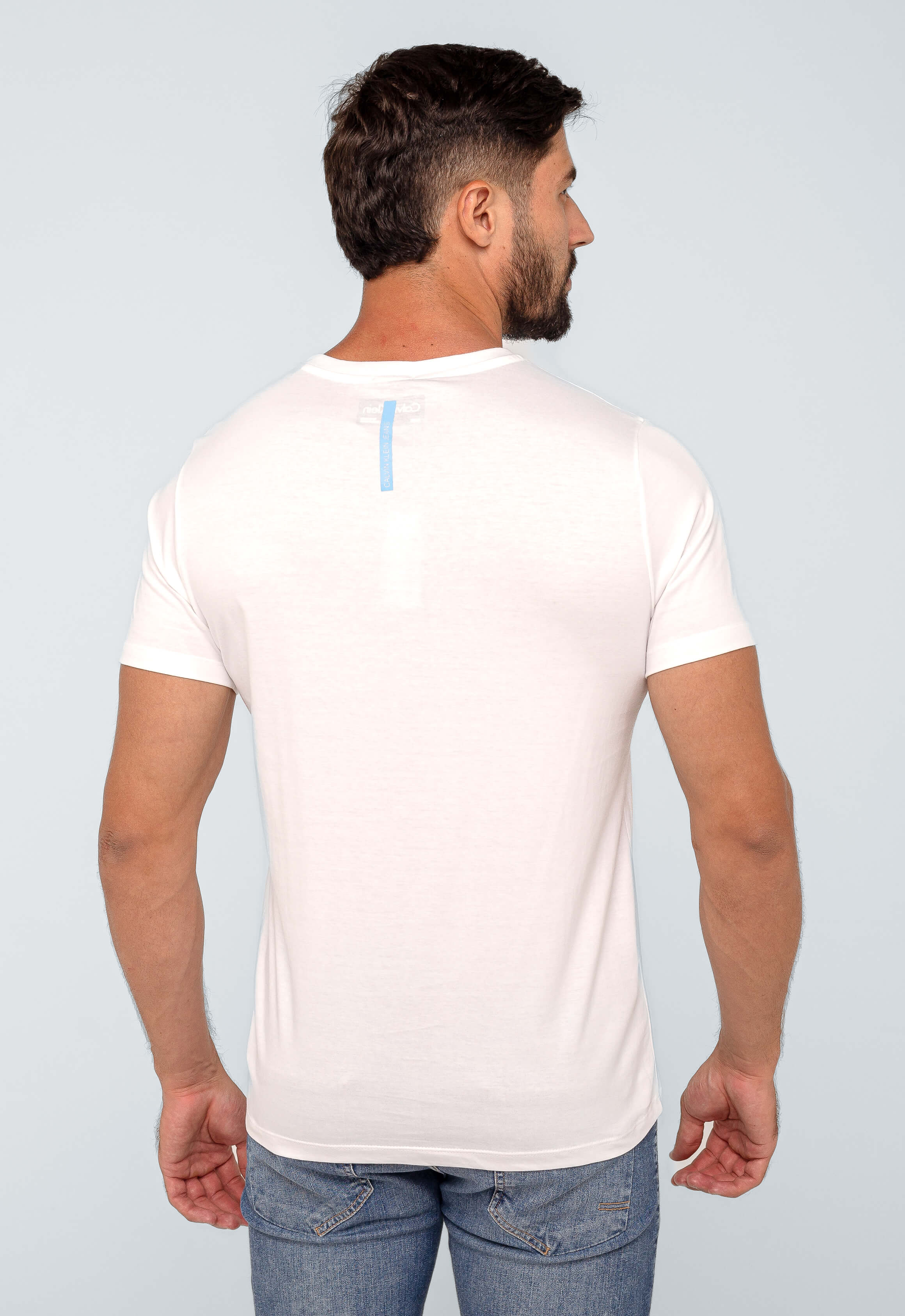 Camiseta Calvin Klein Jeans Logo Central CK