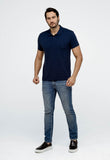 Polo Calvin Klein Slim Fit Basica Ck Peito