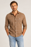 Camisa Sergio K Camisa Flannel Quadros Brown