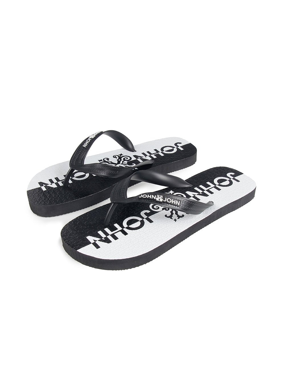 Chinelo John John Bicolor Preto Clássico - Henri Store