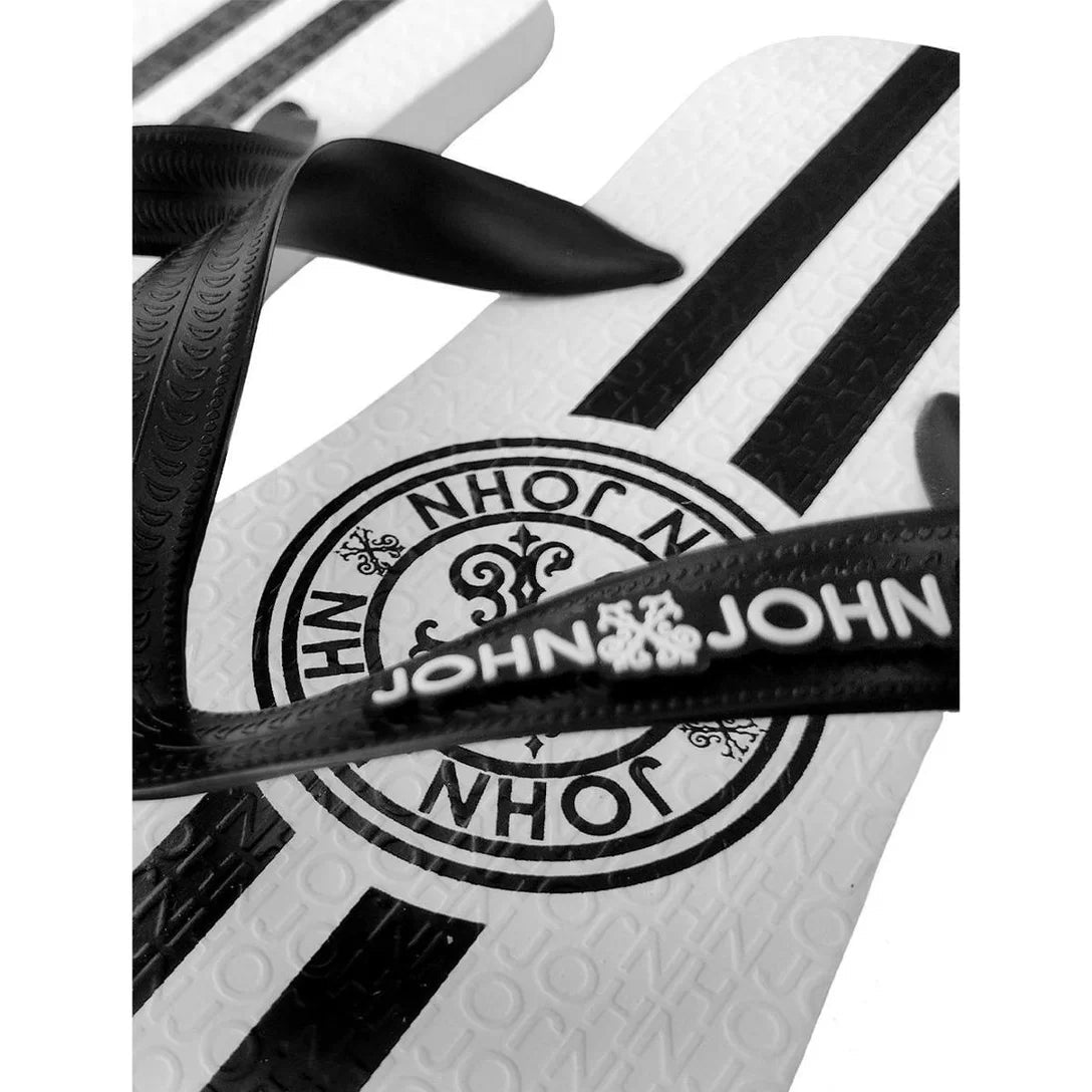 Chinelo John John Brasao II Branco - Henri Store