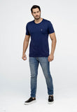 Camiseta Calvin Klein Logo Peito Bordado