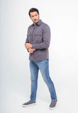 Camisa Overshirt Calvin Klein Manga Longa Slim Fit