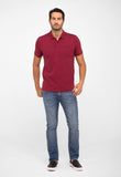 Polo Calvin Klein Slim Fit Piquet Logo Peito.