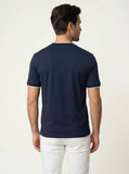 Camiseta Calvin Klein com Elastano e Friso na Gola
