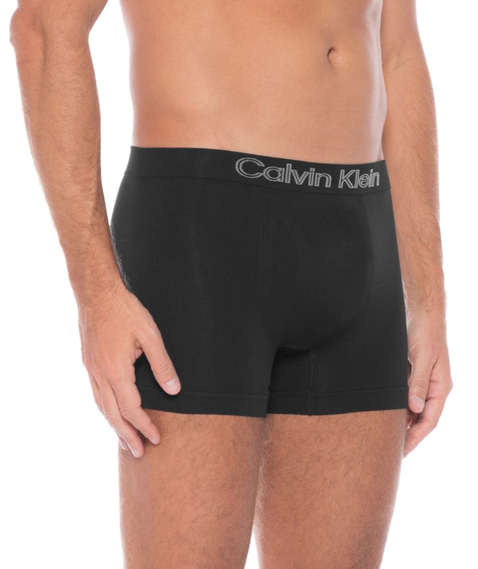 Cueca Calvin Klein Kit C/ 3 Cuecas Low Rise Trunk Preto - Henri Store