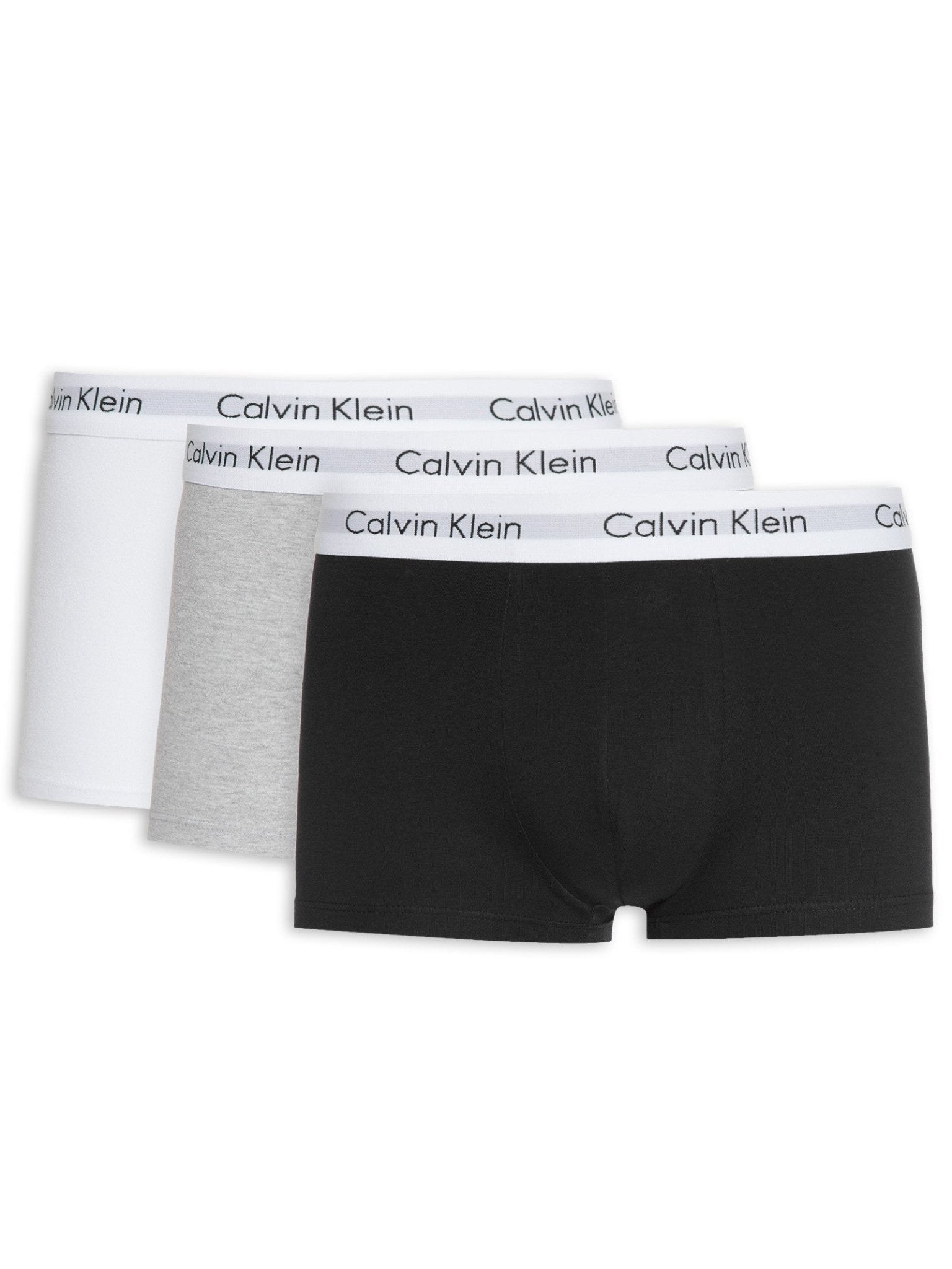 Cueca Calvin Klein Kit C/ 3 Low Rise Trunk Multi - Henri Store