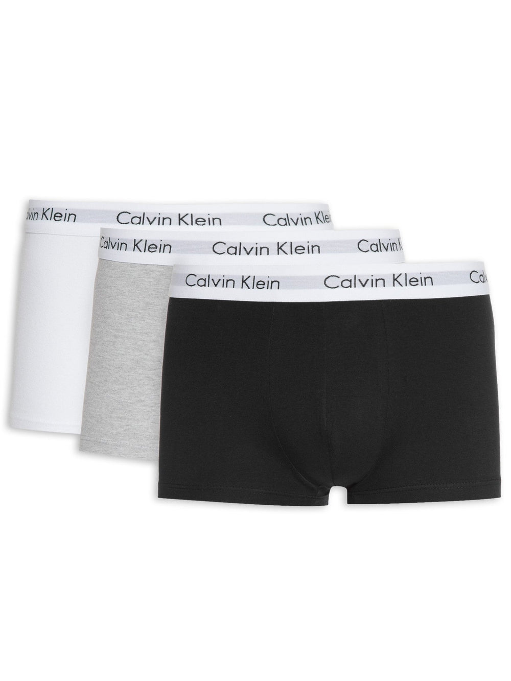 Cueca Calvin Klein Kit C/ 3 Low Rise Trunk Multi - Henri Store