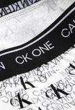 Cueca Calvin Klein Low Rise Trunk CK One Print Half Branco - Henri Store