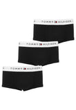 Cueca Tommy Hilfiger Kit C/ 3 Preta - Henri Store