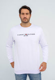 Moletom Tommy Hilfiger Logo Sweatshirt S/ Capuz