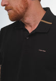 Polo Calvin Klein Slim Fit Gola C/ Friso