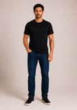 Camiseta Calvin Klein Logo em Alto Relevo Bordado
