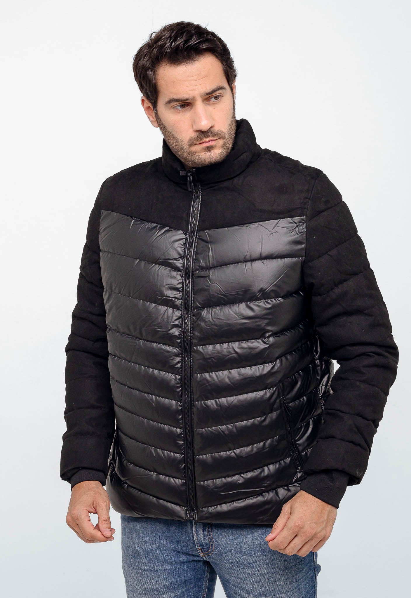 Jaqueta Dom Henrico Puffer Monocromático