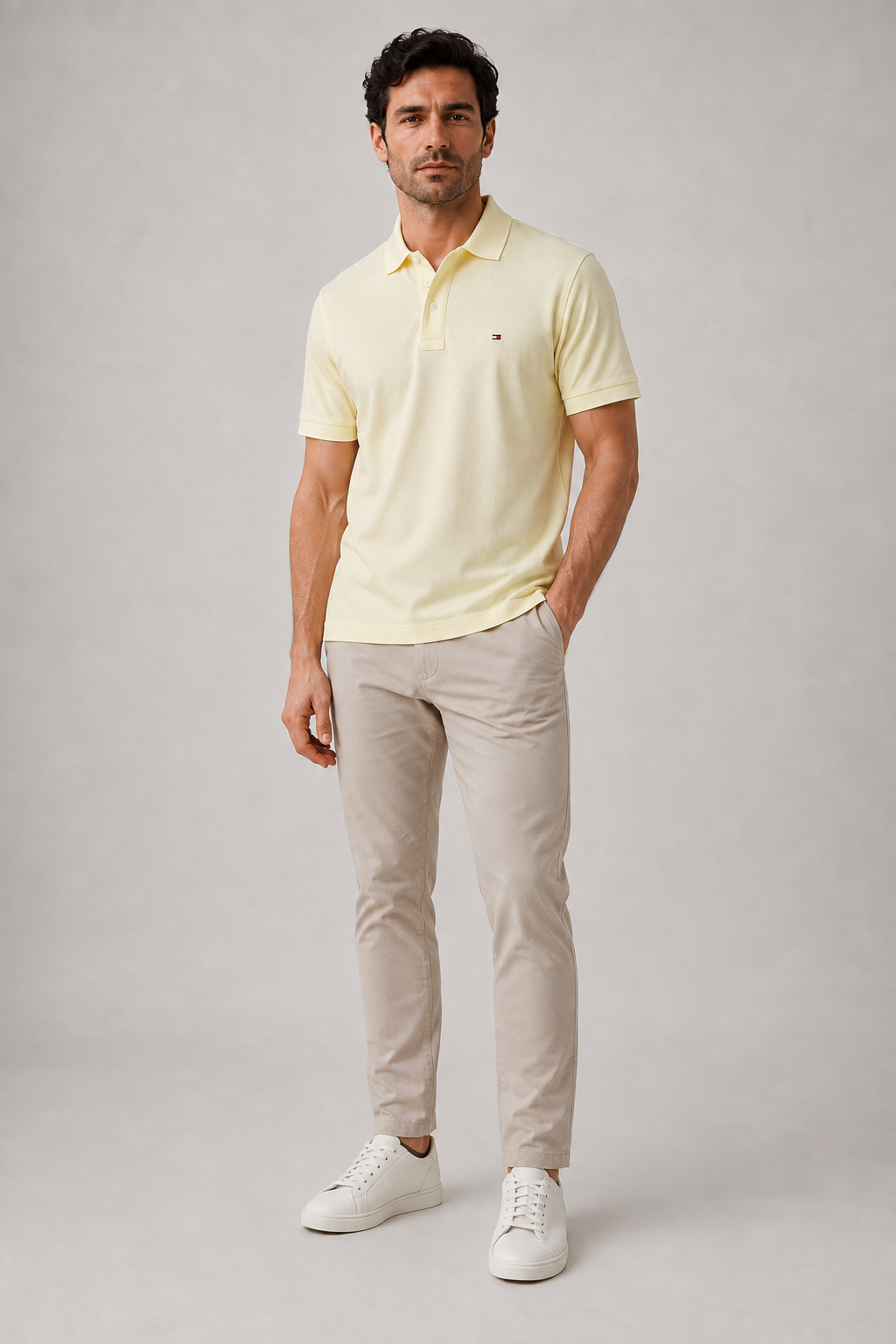 Polo Tommy Hilfiger Básica Organic Cotton.