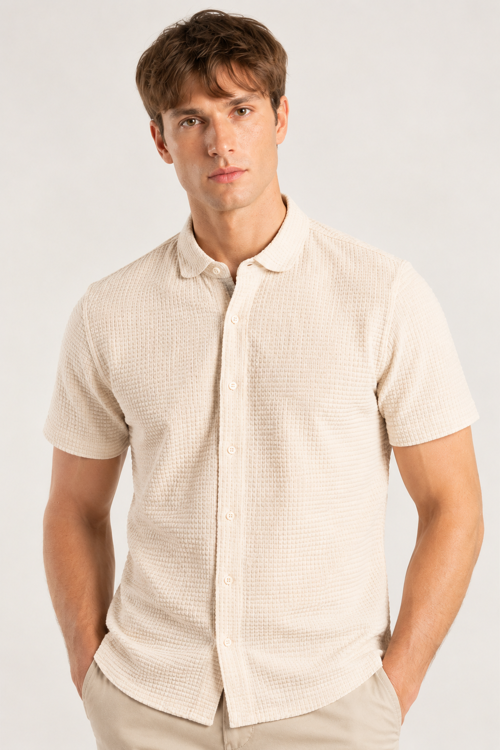Camisa Sergio K MC Listra Rustica