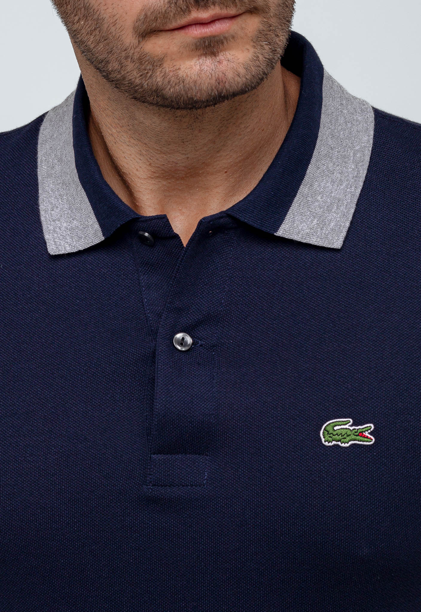 Polo Masculina Regular Fit Lacoste Marinho