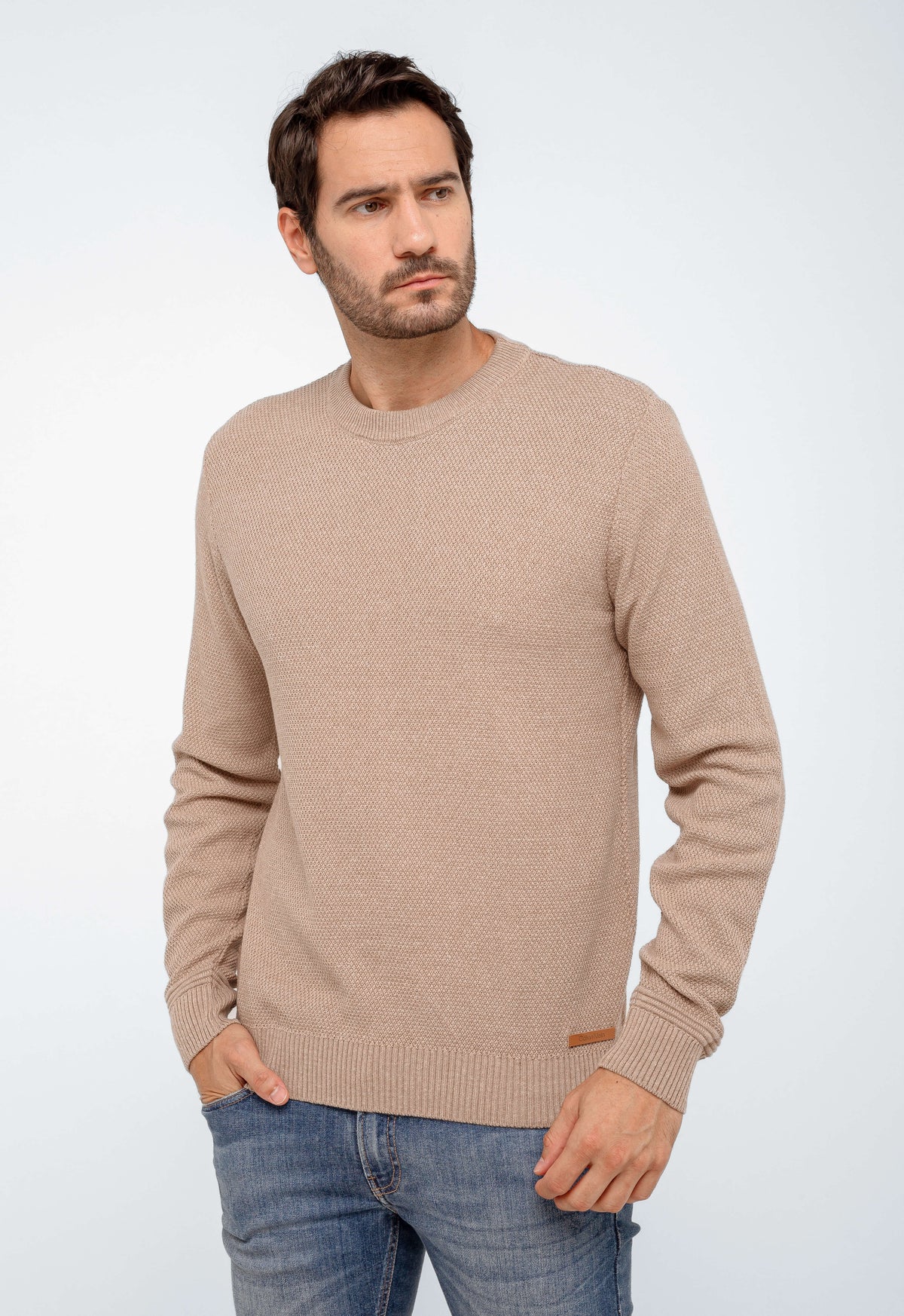 Sueter Calvin Klein Tricot Ponto Arroz