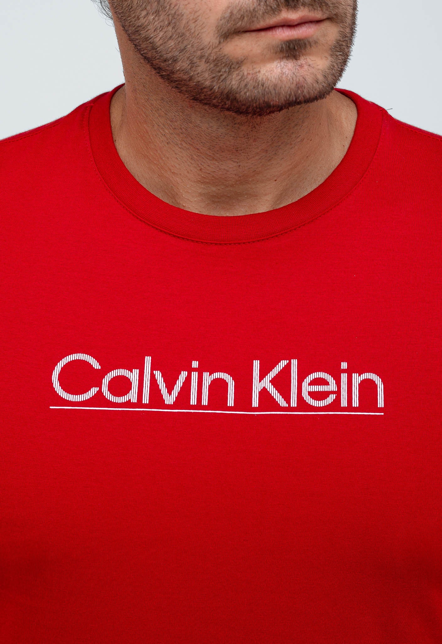 Camiseta Calvin Klein Logo Central
