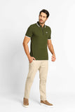 Polo Masculina Regular Fred Perry Verde Militar - Sale