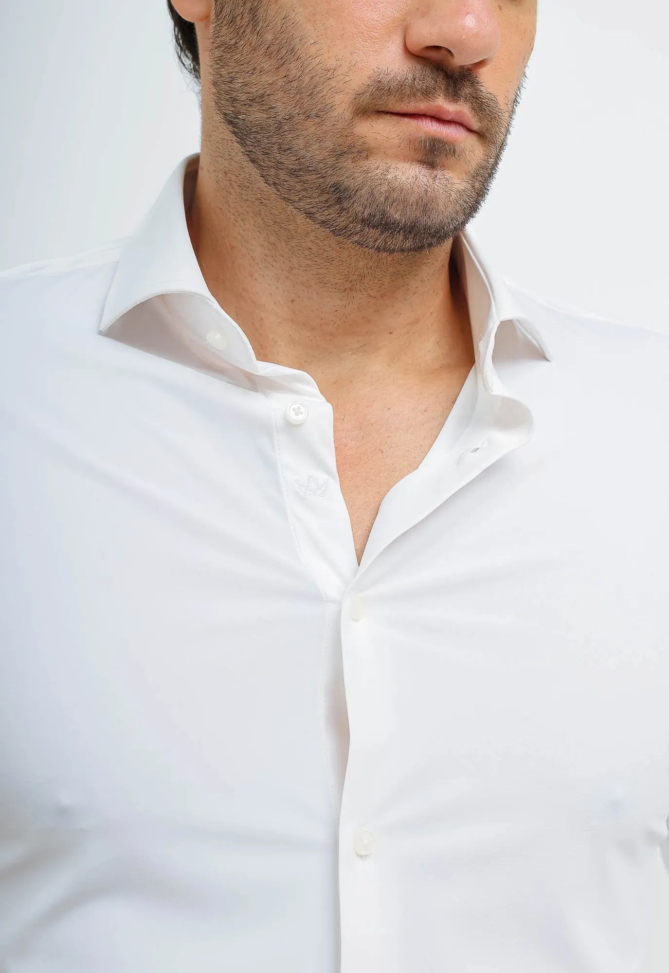 Camisa Dom Henrico Slim Fit Poliamida.