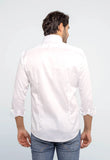 Camisa Dom Henrico Masculina Preta Gola Padre Slim Fit Algodão Egípcio
