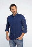 Camisa Dom Henrico Manga Longa Regular Linho