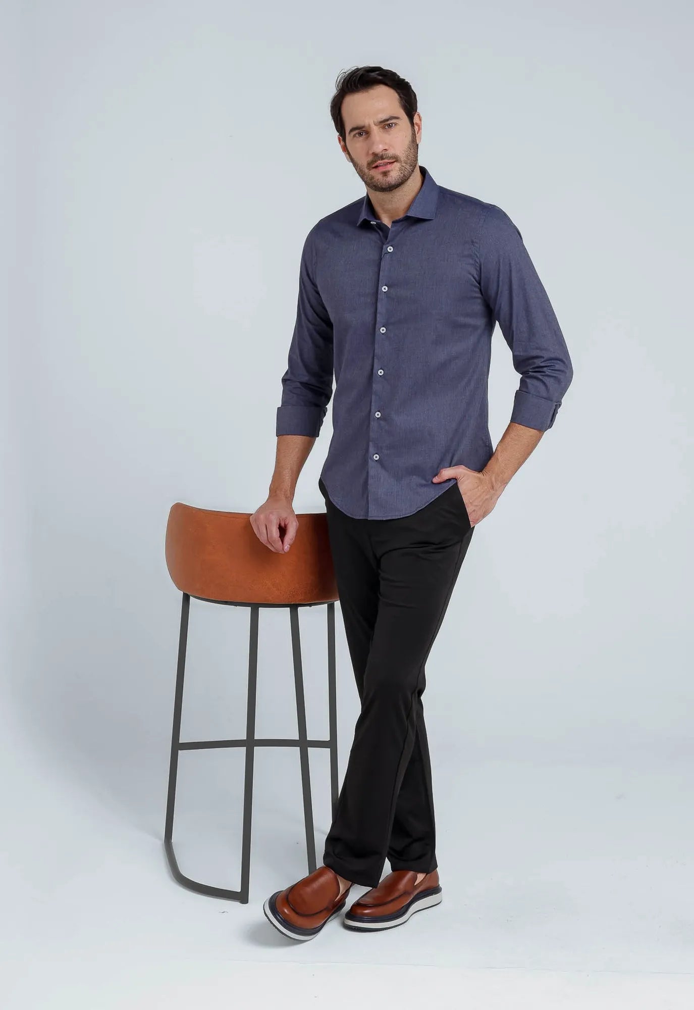 Camisa Dom Henrico Manga Longa Linha Executiva