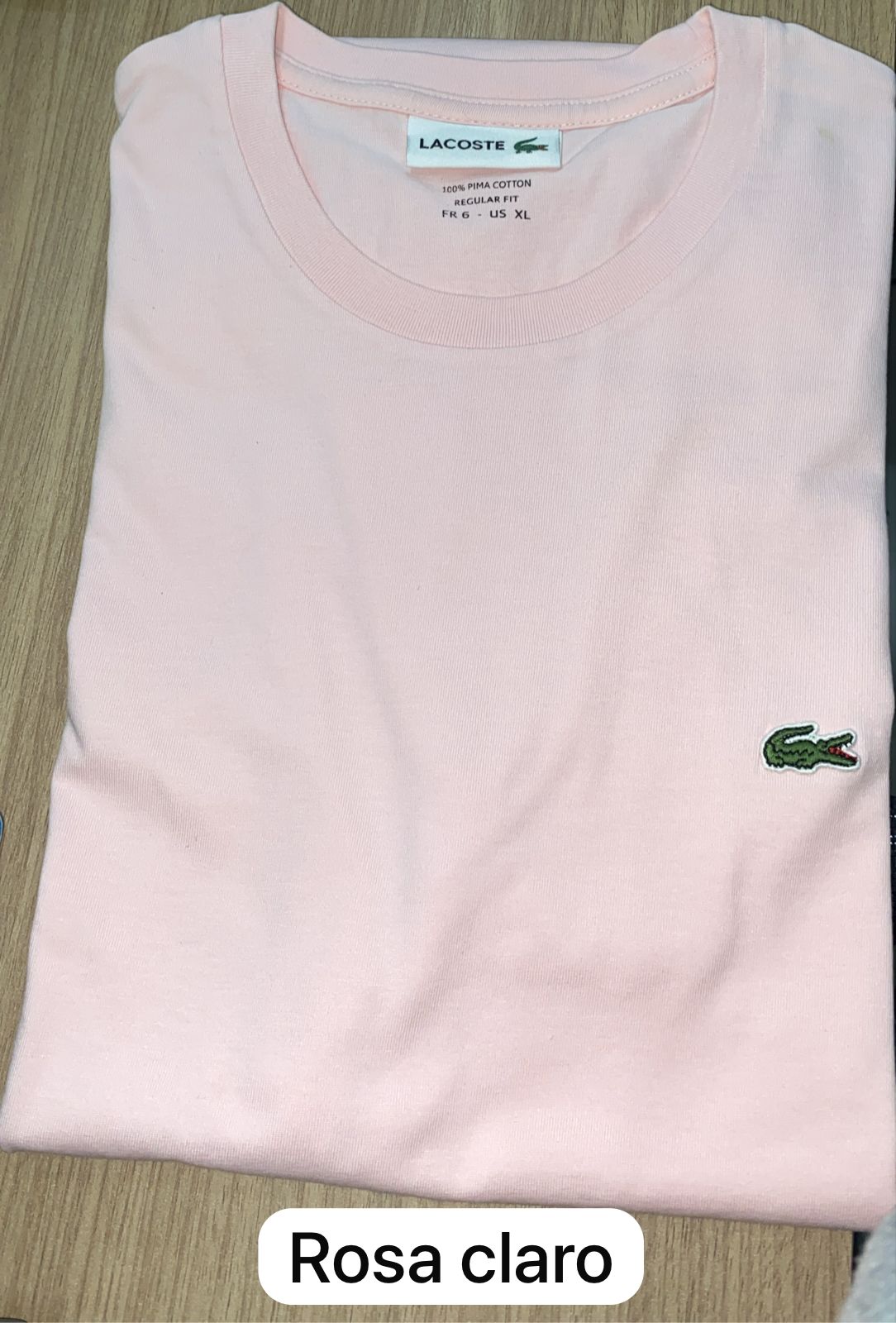 Camiseta Lacoste Regular Fit Pima - Sale