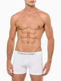 Kit Calvin Klein 3 Cuecas Low Rise Trunk Sem Costura Branco