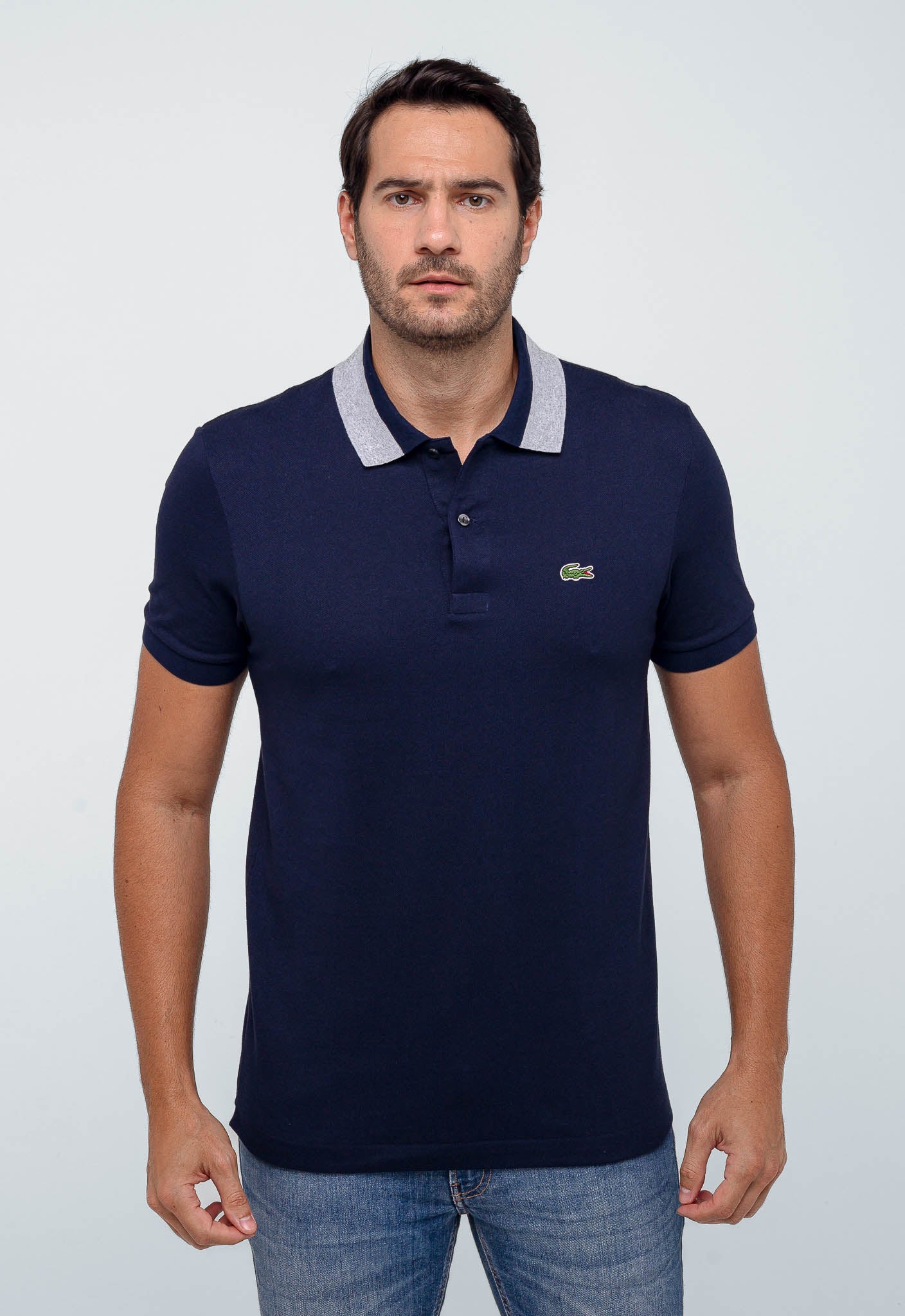 Polo Masculina Regular Fit Lacoste Marinho