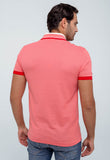 Polo Masculina Regular Fit Lacoste Rosa