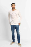 Manga Longa Tommy Hilfiger Monotype Branco