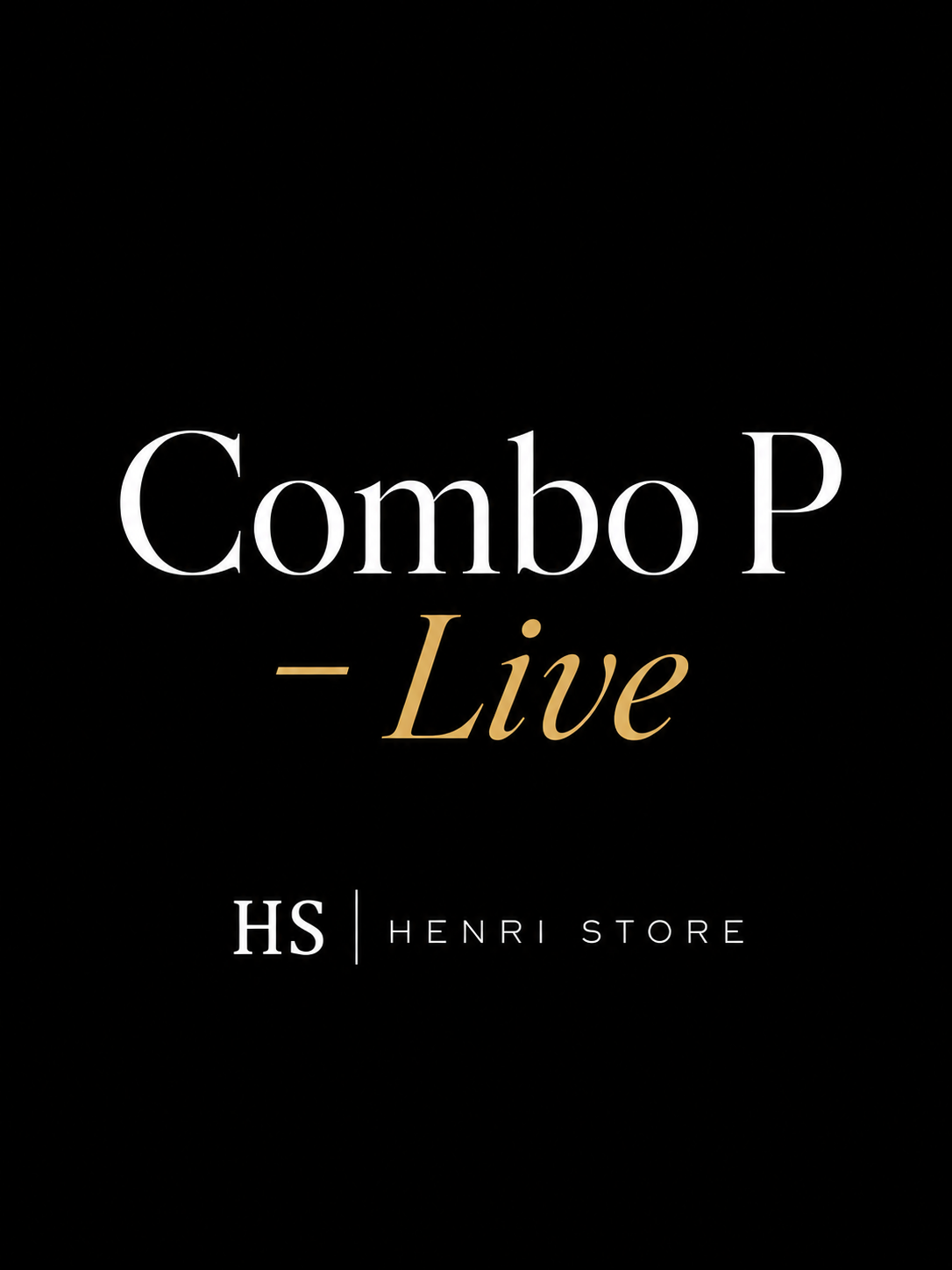 Combo P > Live