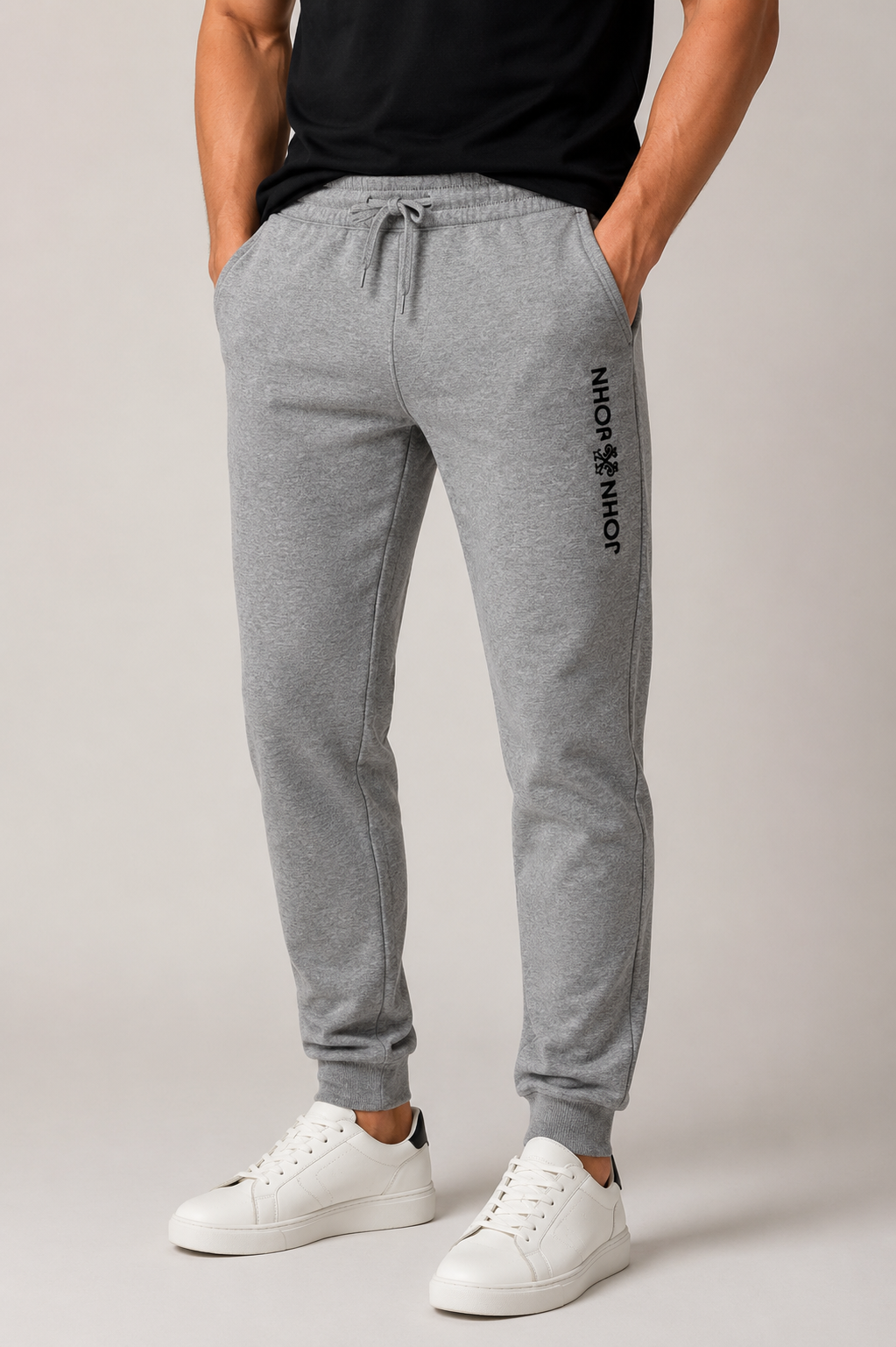 Calça John John Moletom New Basic Mescla