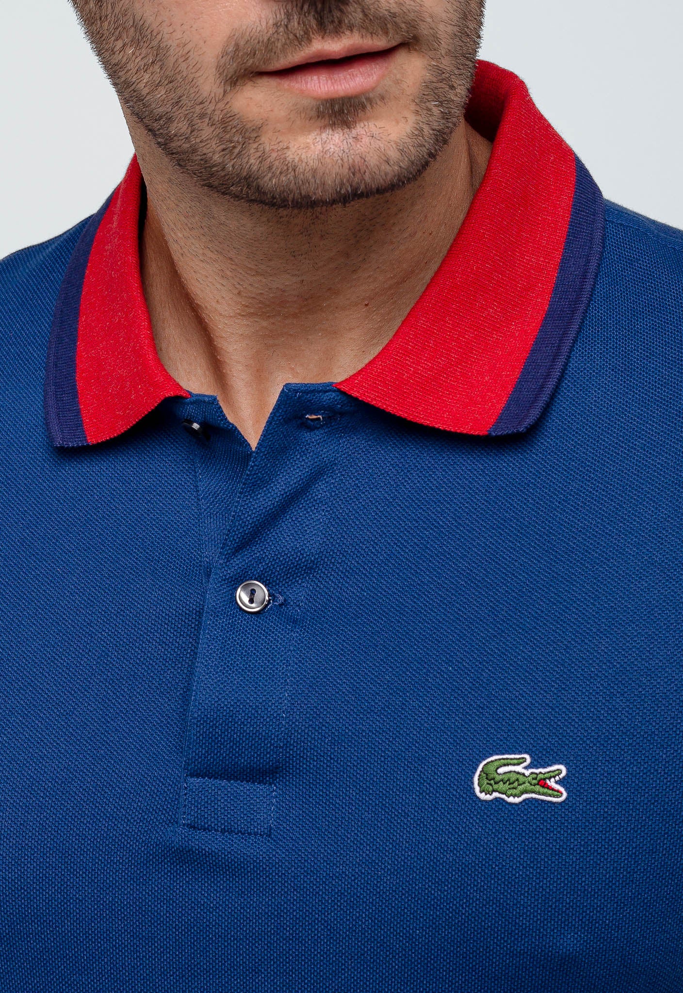 Polo Masculina Lacoste Regular Fit Marinho