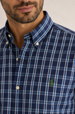 Camisa Ralph Lauren ML Xadrez Poney Verde