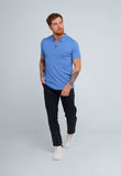 Polo Masculina Dom Henrico Trace com Zíper