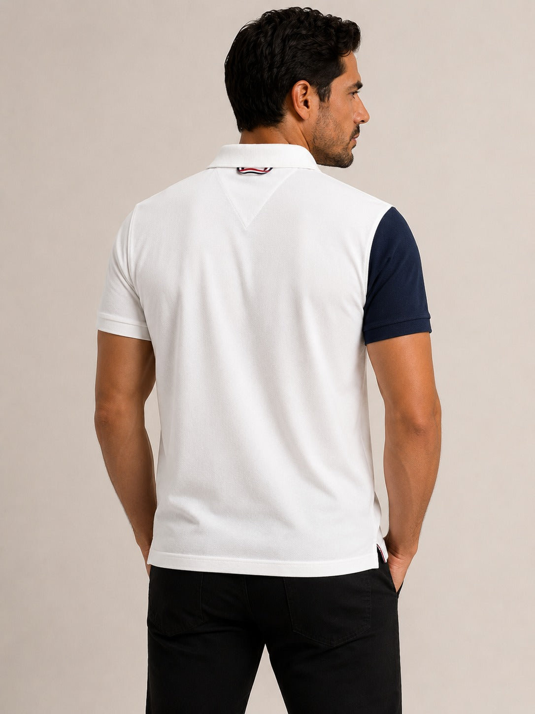 Polo Tommy Hilfiger Regular Fit Vertical Colorblock