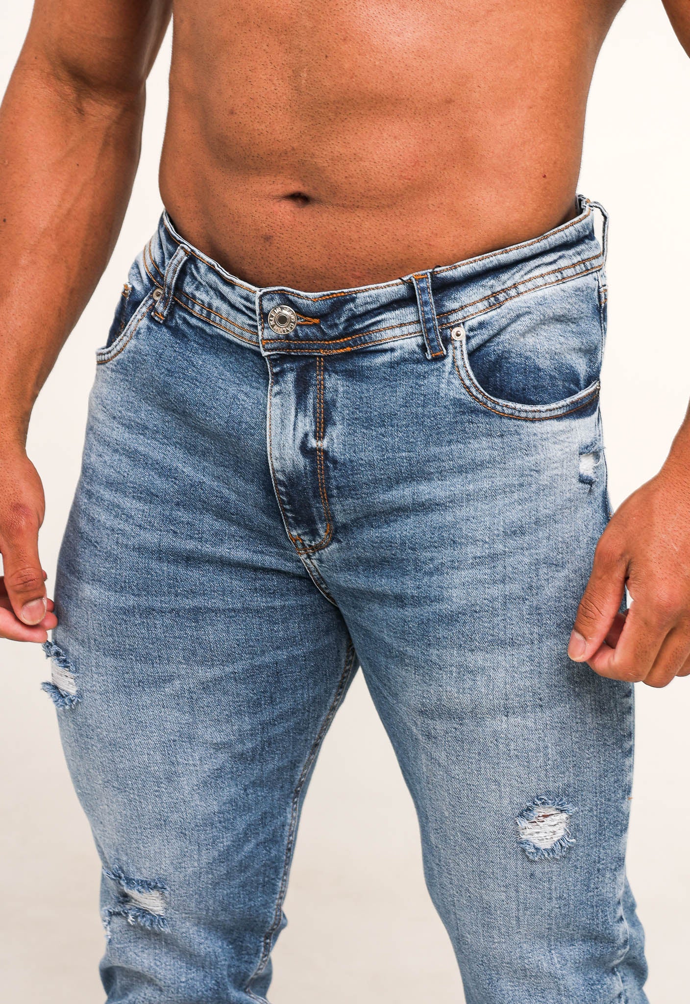 Calça Masculina Jeans Skinny Fit Calvin Klein Ref. 303206