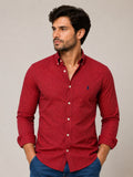 Camisa RL Manga Longa Xadrez Vermelho