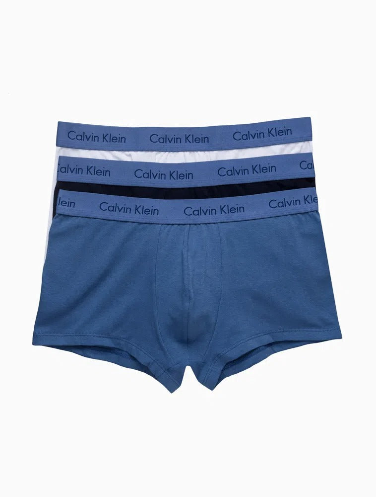 Cueca Calvin Klein Kit C / 3 Low Rise Trunk