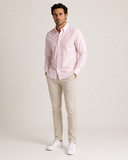Camisa Ralph Lauren ML Rosa Listrada