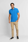 Polo Masculina Slim Fit Tommy Hilfiger Azul