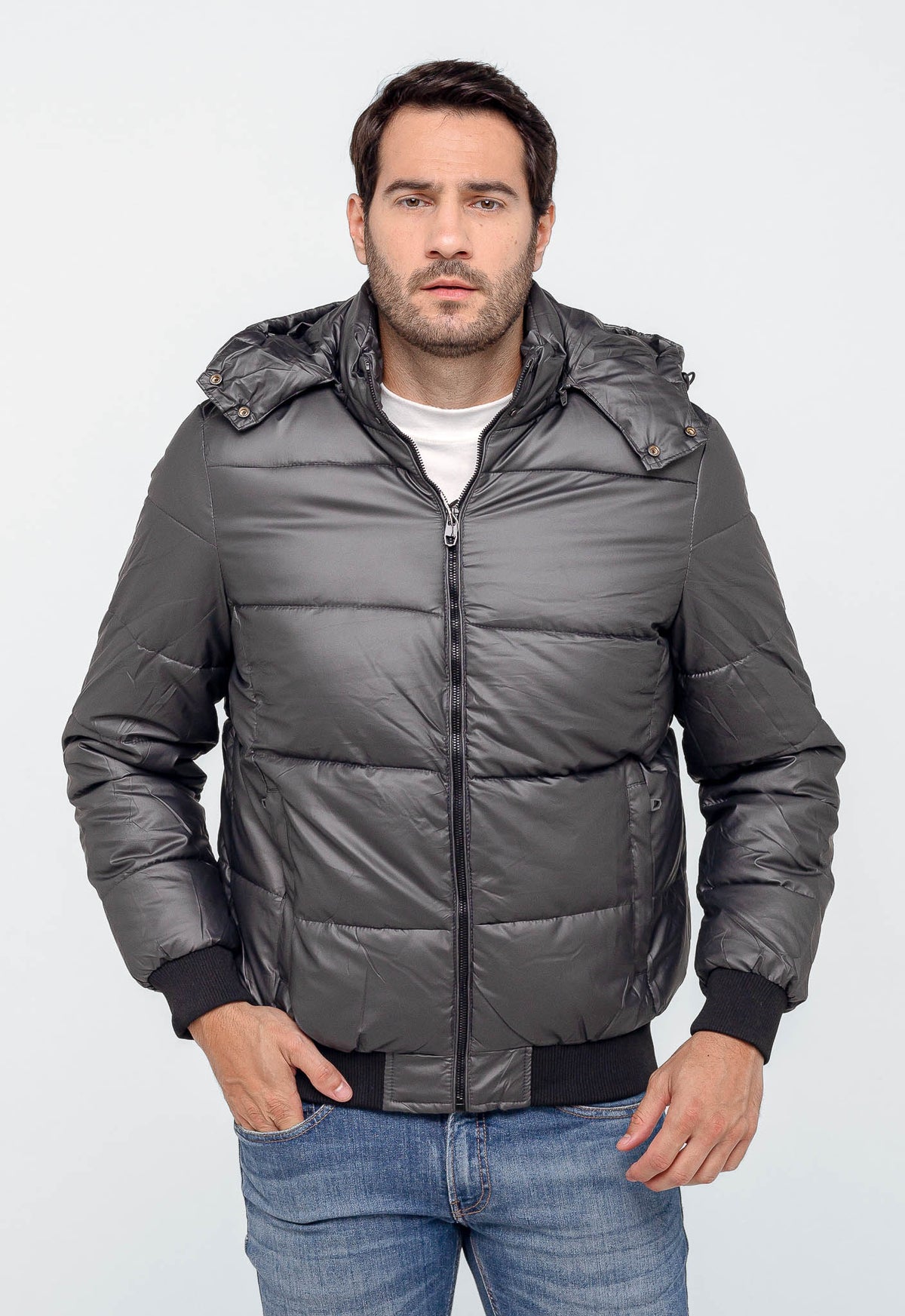 Jaqueta Dom Henrico Puffer C/ Capuz Removivel