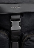 Mochila Calvin Klein Bolsos Frontais Preta