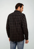 Camisa Xadrez John John Manga Longa Alex